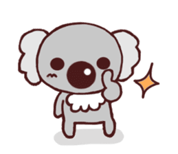 Cute cute koala 4 (summer version) sticker #11398074
