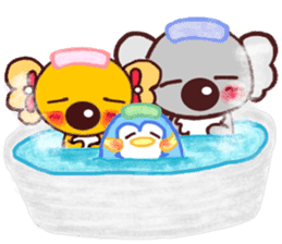 Cute cute koala 4 (summer version) sticker #11398085