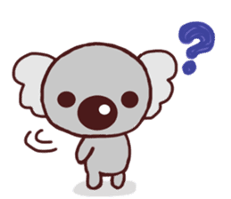Cute cute koala 4 (summer version) sticker #11398088