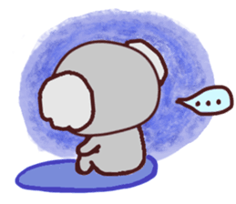 Cute cute koala 4 (summer version) sticker #11398098