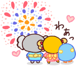 Cute cute koala 4 (summer version) sticker #11398102