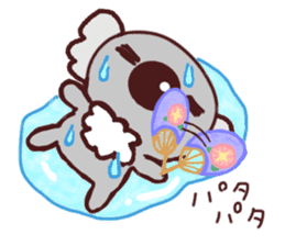 Cute cute koala 4 (summer version) sticker #11398103