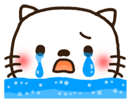 Greetings sticker of cat. Basic 2 sticker #11398617