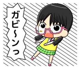 glasses and daily life sticker #11398653