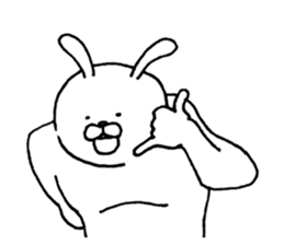 Something Sucks Rabbit vol.4 sticker #11398747