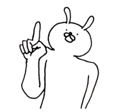 Something Sucks Rabbit vol.4 sticker #11398748