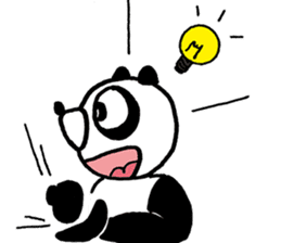 Urban legend character LuckyPanda sticker #11399628