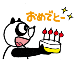 Urban legend character LuckyPanda sticker #11399640