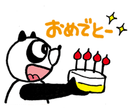 Urban legend character LuckyPanda sticker #11399640