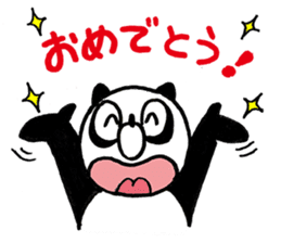 Urban legend character LuckyPanda sticker #11399643