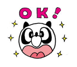 Urban legend character LuckyPanda sticker #11399649