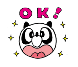 Urban legend character LuckyPanda sticker #11399649