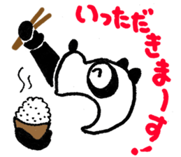 Urban legend character LuckyPanda sticker #11399662