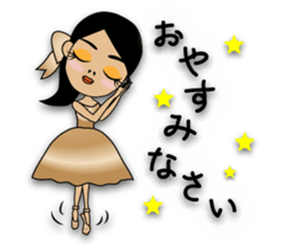 Anytime ballerina ! sticker #11399708