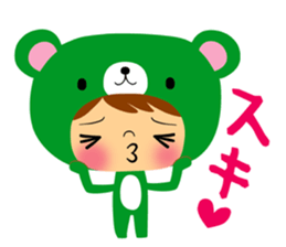 Happy Bear Sticker sticker #11399818