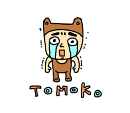 tomoko! sticker #11399977