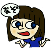 Pro-shortening girls sticker #11400006