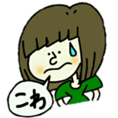 Pro-shortening girls sticker #11400016