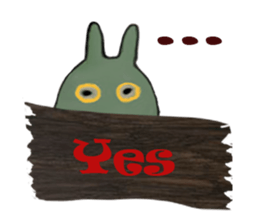 Mischievous Cat In Pink sticker #11400409