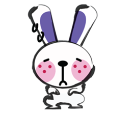Little Earrings Bunny sticker #11400465