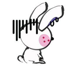 Little Earrings Bunny sticker #11400470