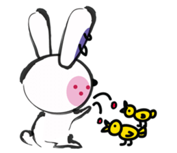 Little Earrings Bunny sticker #11400475