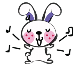 Little Earrings Bunny sticker #11400477