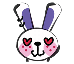 Little Earrings Bunny sticker #11400481