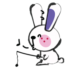 Little Earrings Bunny sticker #11400489