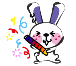 Little Earrings Bunny sticker #11400490