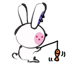 Little Earrings Bunny sticker #11400495