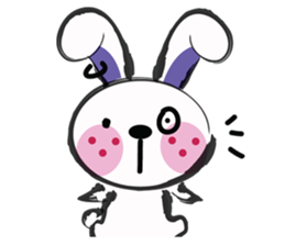 Little Earrings Bunny sticker #11400500