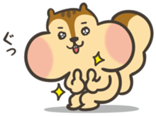 Omochi Squirrel sticker #11400871