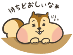 Omochi Squirrel sticker #11400874