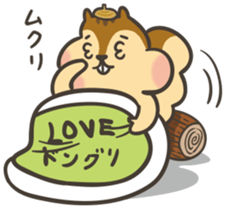 Omochi Squirrel sticker #11400881