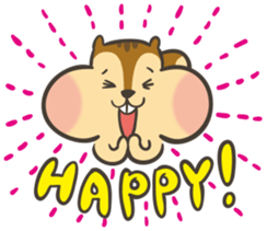 Omochi Squirrel sticker #11400885