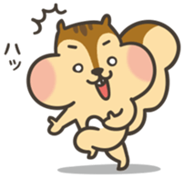 Omochi Squirrel sticker #11400892