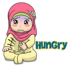 Baby Hijab : Ramadan (Eng) sticker #11401312