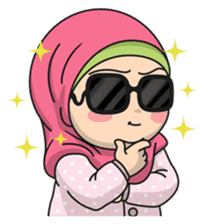 Baby Hijab : Ramadan (Eng) sticker #11401322