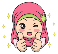 Baby Hijab : Ramadan (Eng) sticker #11401323