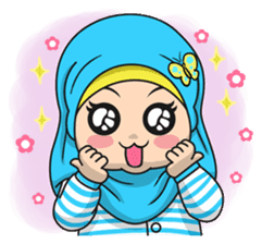 Baby Hijab : Ramadan (Eng) sticker #11401324