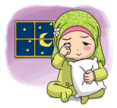 Baby Hijab : Ramadan (Eng) sticker #11401330