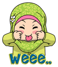 Baby Hijab : Ramadan (Eng) sticker #11401332