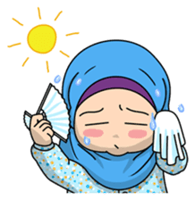 Baby Hijab : Ramadan (Eng) sticker #11401340