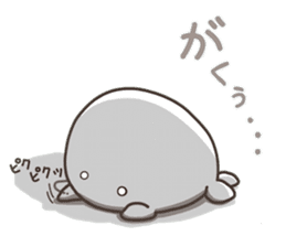 Cute seal by Torataro sticker #11401349