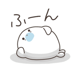Cute seal by Torataro sticker #11401370