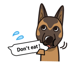 iinu - Belgian Shepherd Malinois sticker #11401624