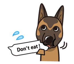 iinu - Belgian Shepherd Malinois sticker #11401624