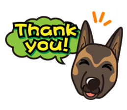 iinu - Belgian Shepherd Malinois sticker #11401631