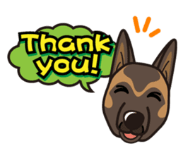 iinu - Belgian Shepherd Malinois sticker #11401631